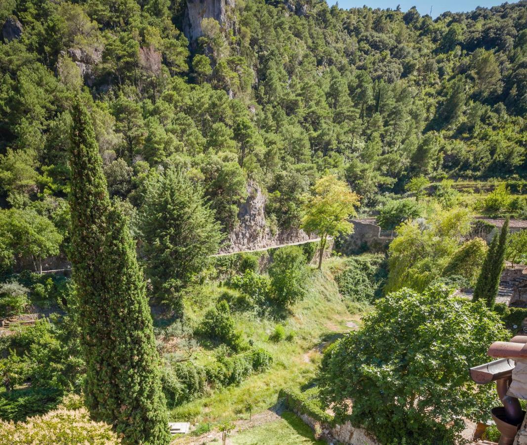 Willa Gite Du Chant Des Oiseaux Saint-Guilhem-le-Desert Zewnętrze zdjęcie
